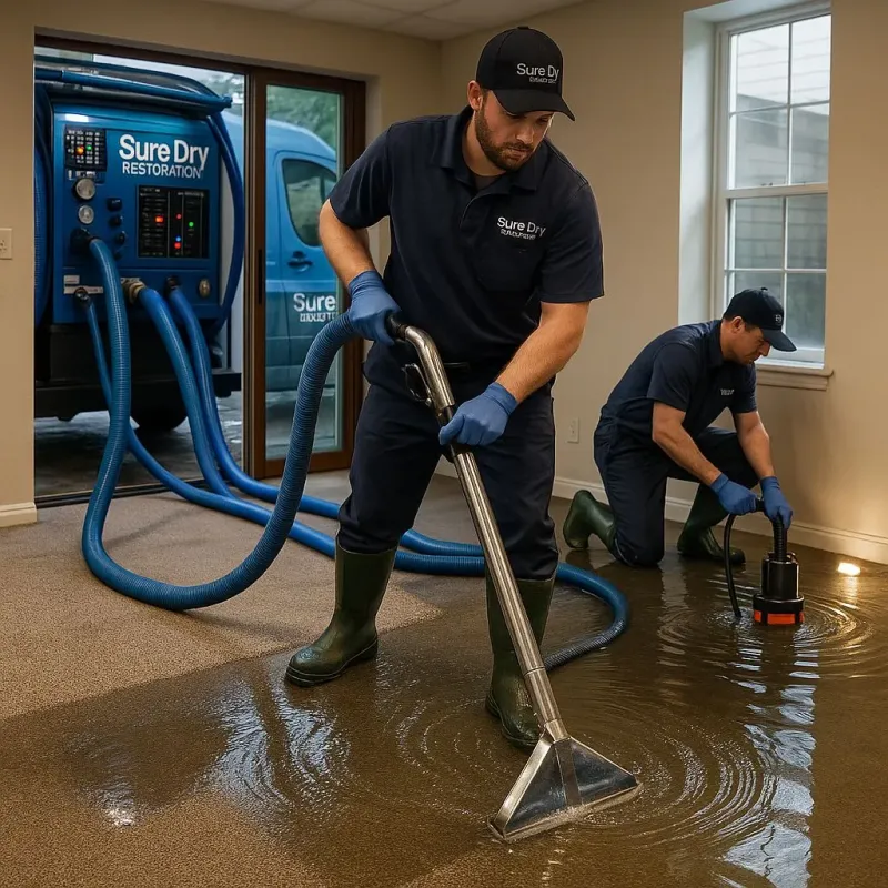 Water Extraction and Removal process in Barbour County, WV